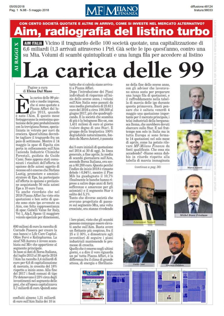 Milano Finanza (2) 5 maggio 2018